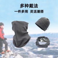 一帽三用拒绝臃肿保暖的基础上增添多种戴法百变头巾